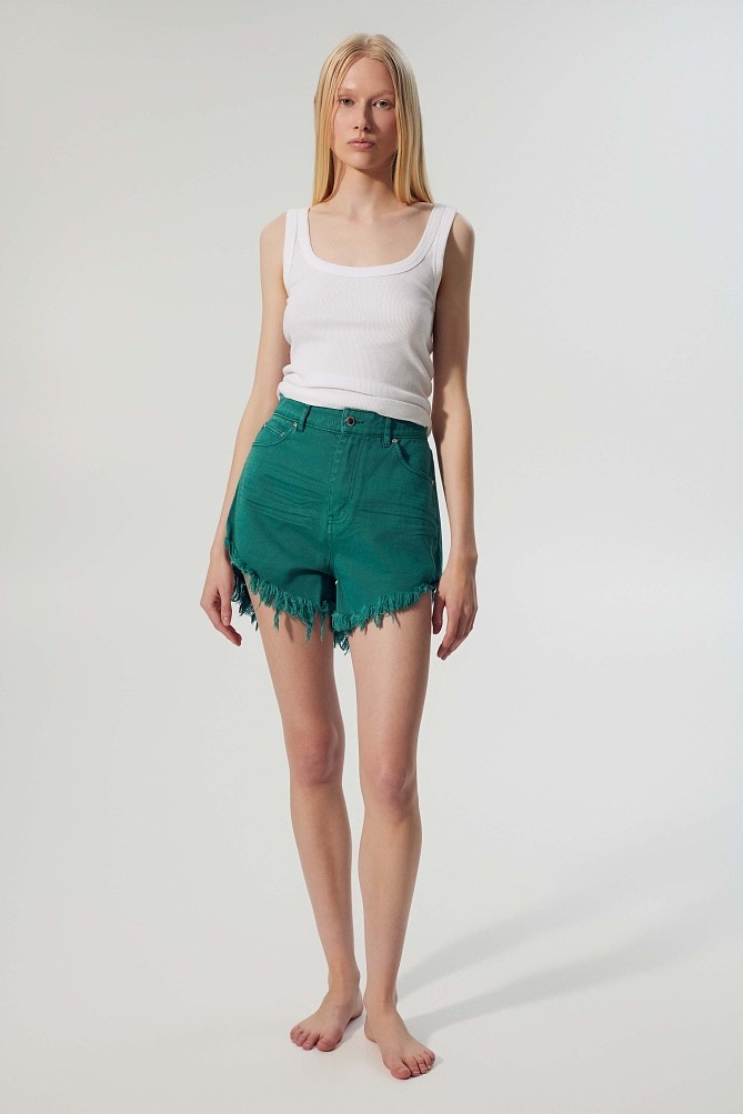Molly denim shorts