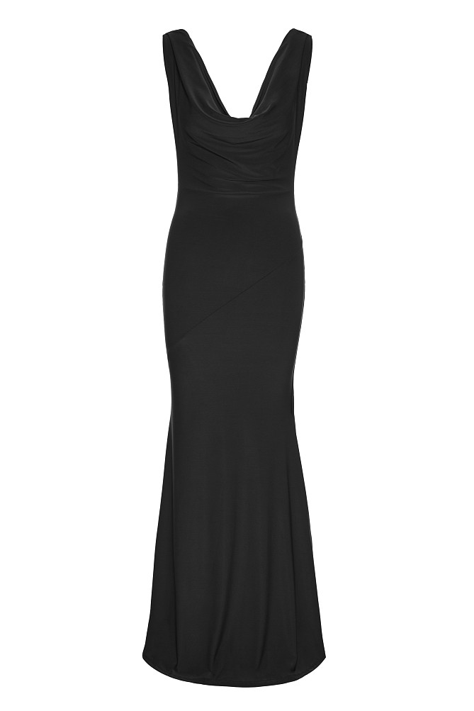 Maxi draped dress - Gold label