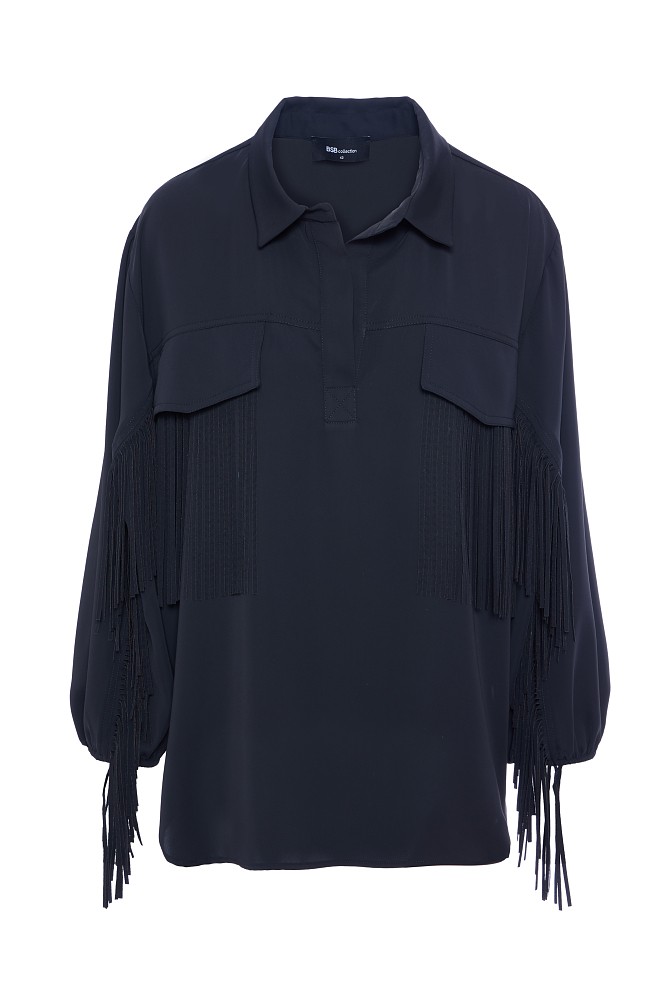 Fringed blouse