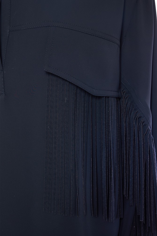 Fringed blouse