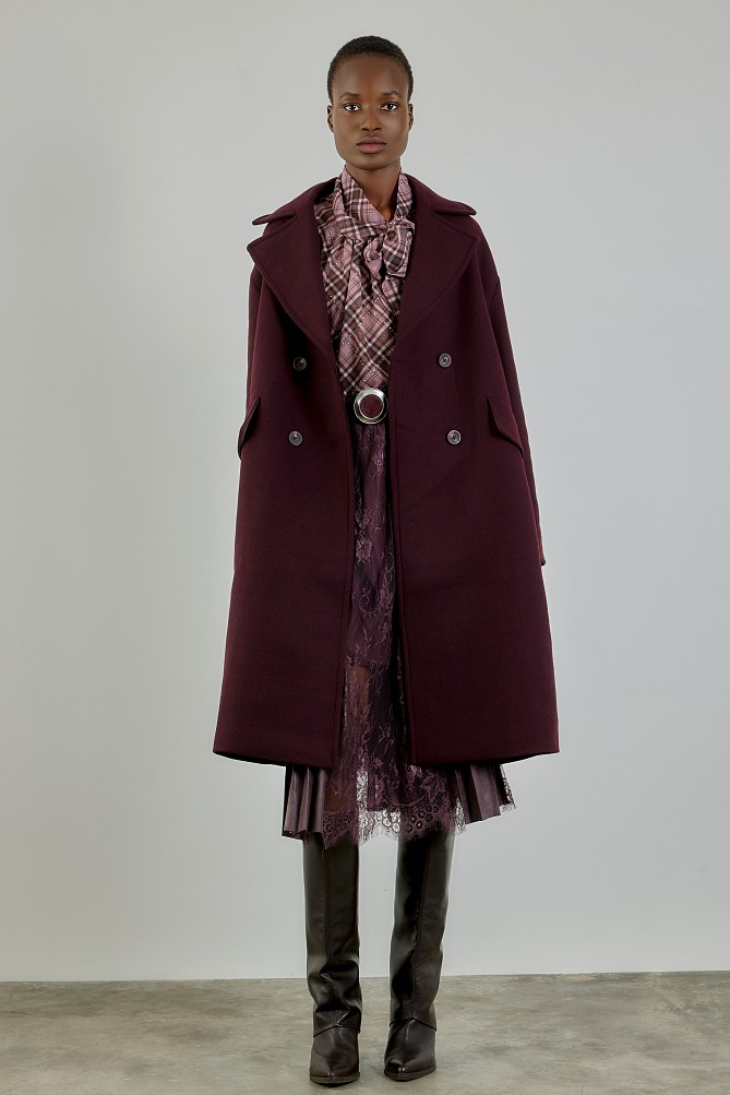 Sleeveless checkered blouse