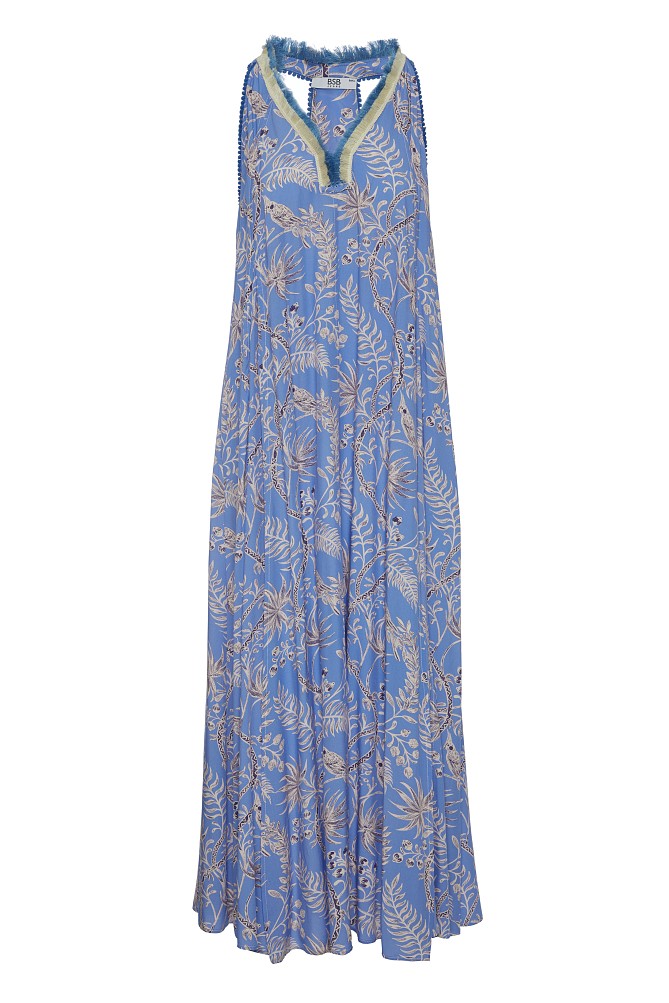 Rochie lungă cu print