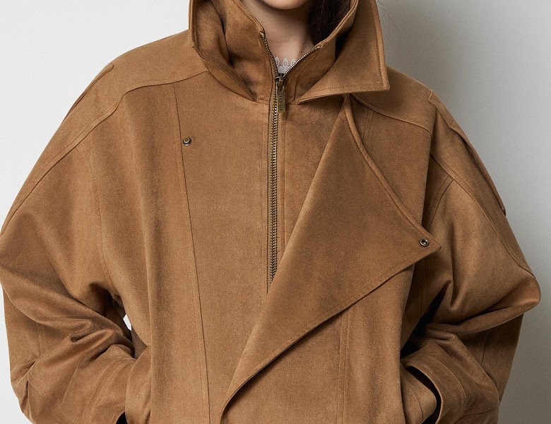 Suede leather bomber jacket | BSB Fashion