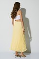 Midi pleated skirt