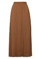 Midi pleated skirt