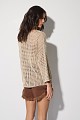 Blusa tejida de lúrex