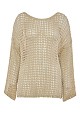 Blusa tejida de lúrex