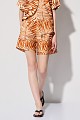 Animal print shorts