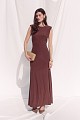 Vestido largo con espalda abierta - Gold Label