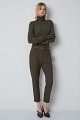 Cropped cigarette trousers