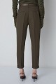 Cropped cigarette trousers