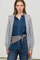Cardigan din tricot cu paiete