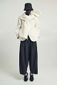 Short coat with matching scarf