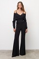 Bluză petrecută cu lurex și dantelă
