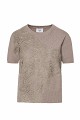 Pulover din tricot cu detaliu cu dantelă