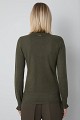 Basic turtleneck with ruffle sleeve details