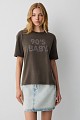 T-shirt with a printed design