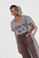 T-shirt με τύπωμα και διακοσμητικές λεπτομέρειες