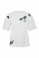 T-shirt με διακοσμητικές χάντρες