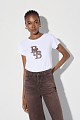 Cotton T-shirt with the BSB logo
