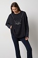 Sweatshirt with a printed design