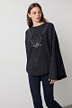 Sweatshirt with a printed design