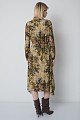 Rochie-cămașă lungă cu print floral