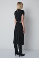 Rochie midi cu elemente decorative