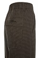 Joy barrel pied-de-poule trousers