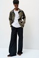 Sweatpants with rhinestone embellishments