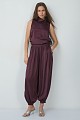 Satin balloon pants