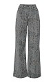 Erika wide-leg animal print jeans
