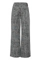 Erika wide-leg animal print jeans