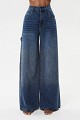 Blugi Lexa wide leg cu pietricele