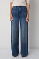 Lexa wide leg jeans with rhinestones