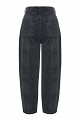 Tania balloon croc-effect jeans