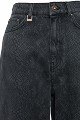 Tania balloon croc-effect jeans