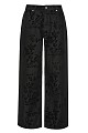 Pantalones de mezclilla de corte globo Julia