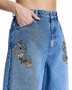 Dione barrel with embroidered details