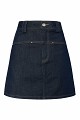 Mini denim skirt