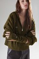 Cardigan din tricot cu detalii decorative