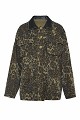 Animal print τζάκετ με στρας