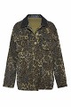 Animal print τζάκετ με στρας