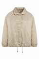Reversible jacket with detachable faux fur