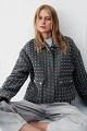 Tweed τζάκετ με shiny λεπτομέρειες