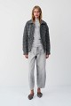 Tweed τζάκετ με shiny λεπτομέρειες