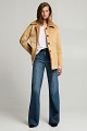 Reversible shearling jacket