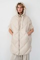 Sleeveless puffer jacket