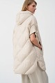 Sleeveless puffer jacket