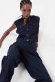 Denim γιλέκο με στρας